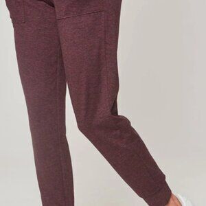 Mondetta Peached Melange Jogger Burgundy Large